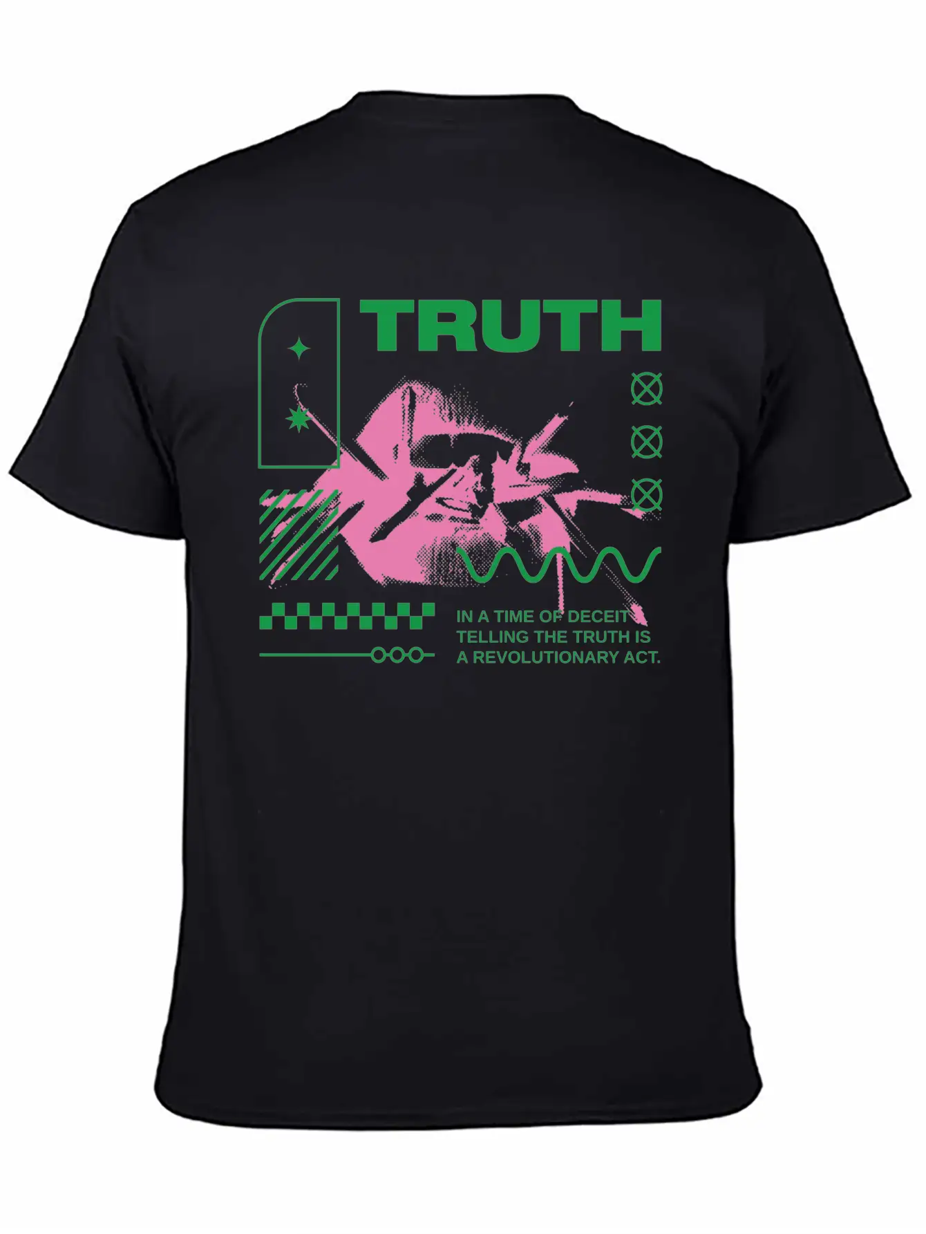 TRUTH VIRTUE404 STREETWEAR Unisex Casual T-Shirt – Clean Design For Daily Comfort