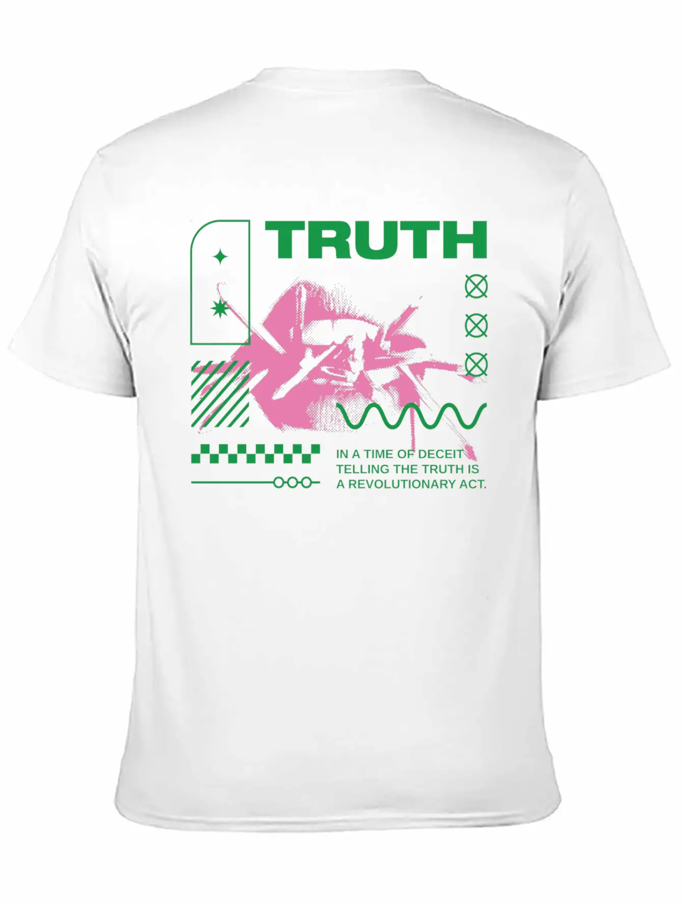 TRUTH VIRTUE404 STREETWEAR Unisex Casual T-Shirt – Clean Design For Daily Comfort