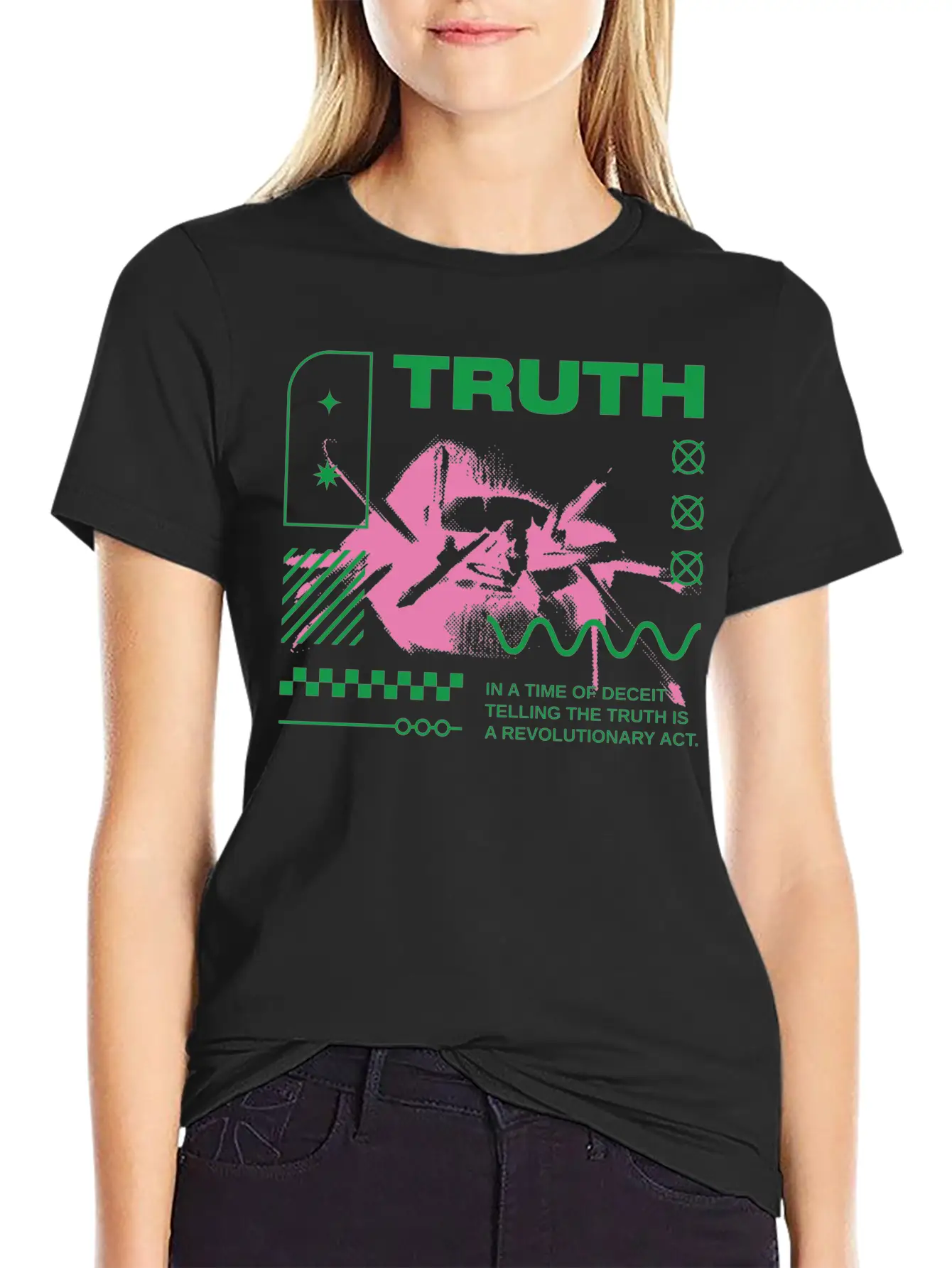 TRUTH VIRTUE404 STREETWEAR Unisex Casual T-Shirt – Clean Design For Daily Comfort