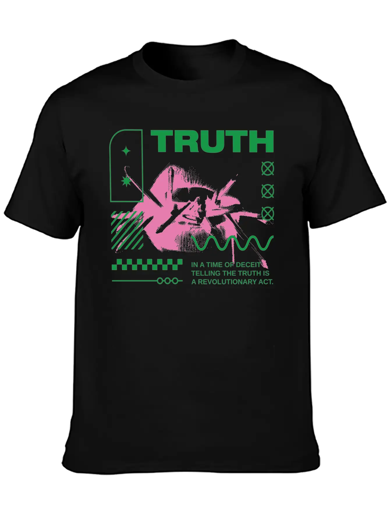 TRUTH VIRTUE404 STREETWEAR Unisex Casual T-Shirt – Clean Design For Daily Comfort