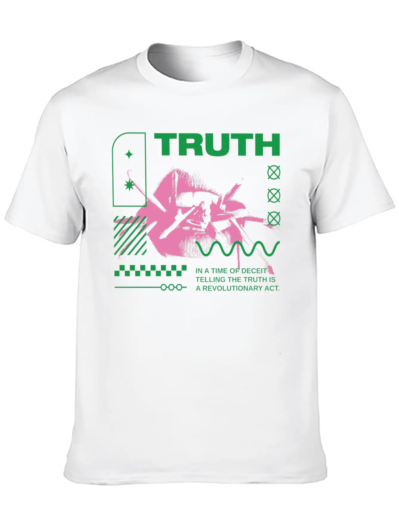 TRUTH VIRTUE404 STREETWEAR Unisex Casual T-Shirt – Clean Design For Daily Comfort