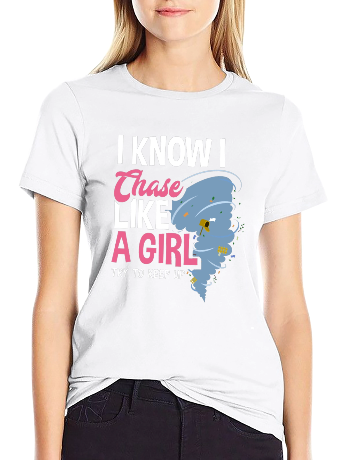 Chase Like a Girl T-Shirt