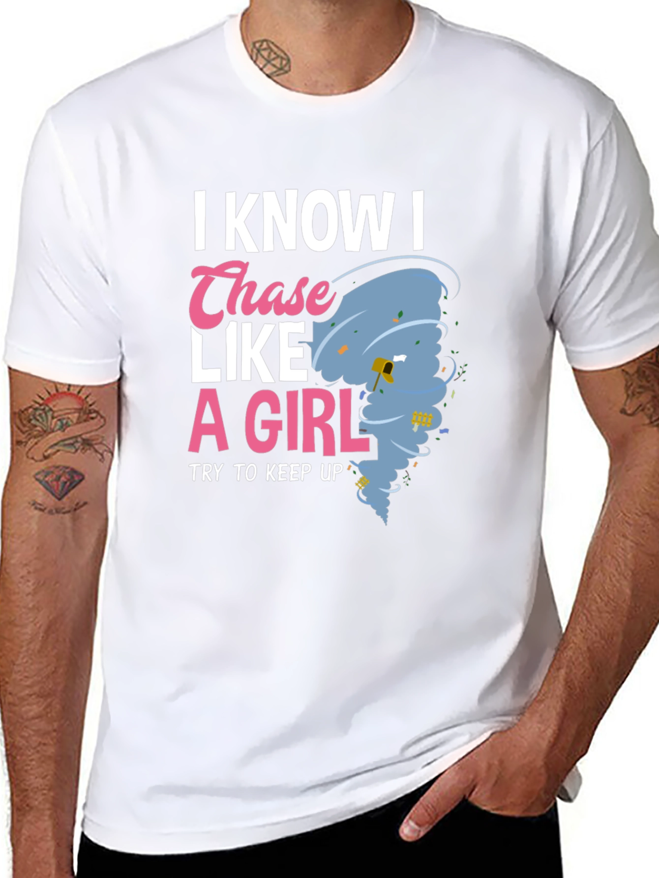 Chase Like a Girl T-Shirt