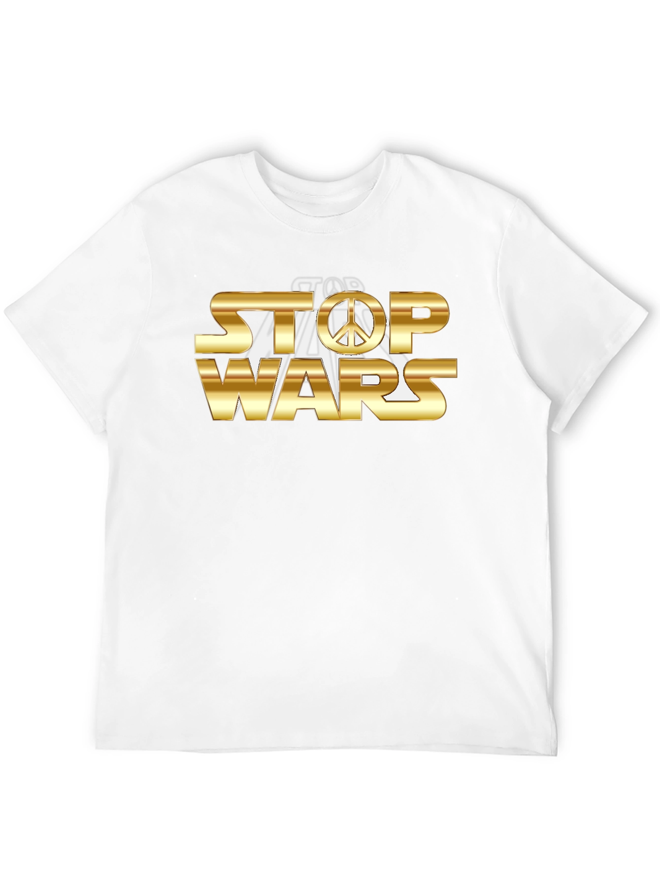 Stop Wars Peace Sign Graphic Tee