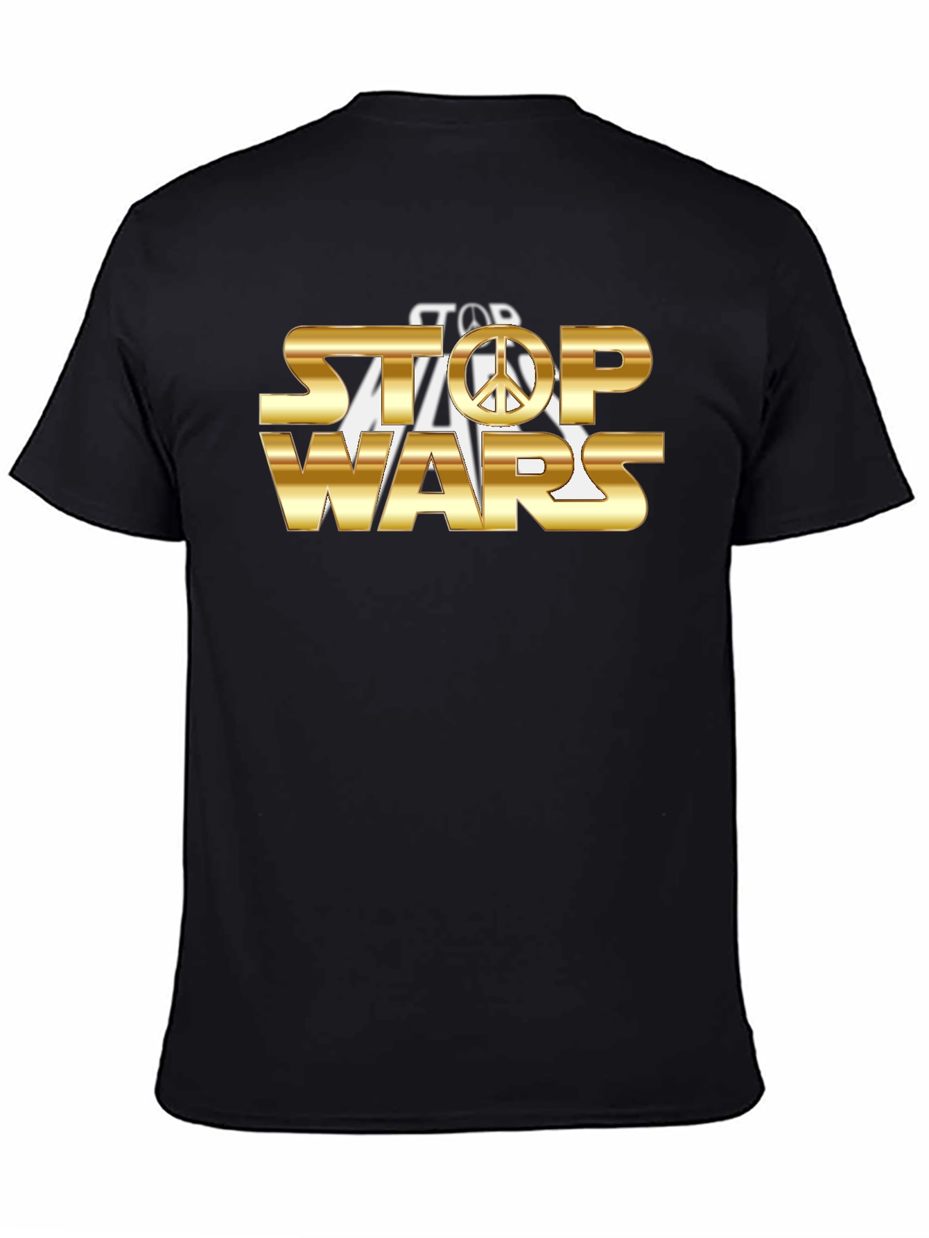 Stop Wars Peace Sign Graphic Tee