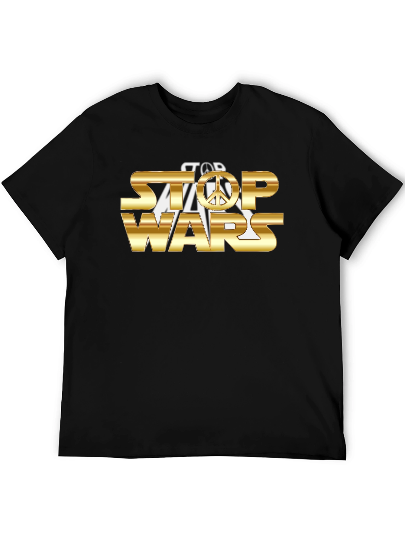 Stop Wars Peace Sign Graphic Tee
