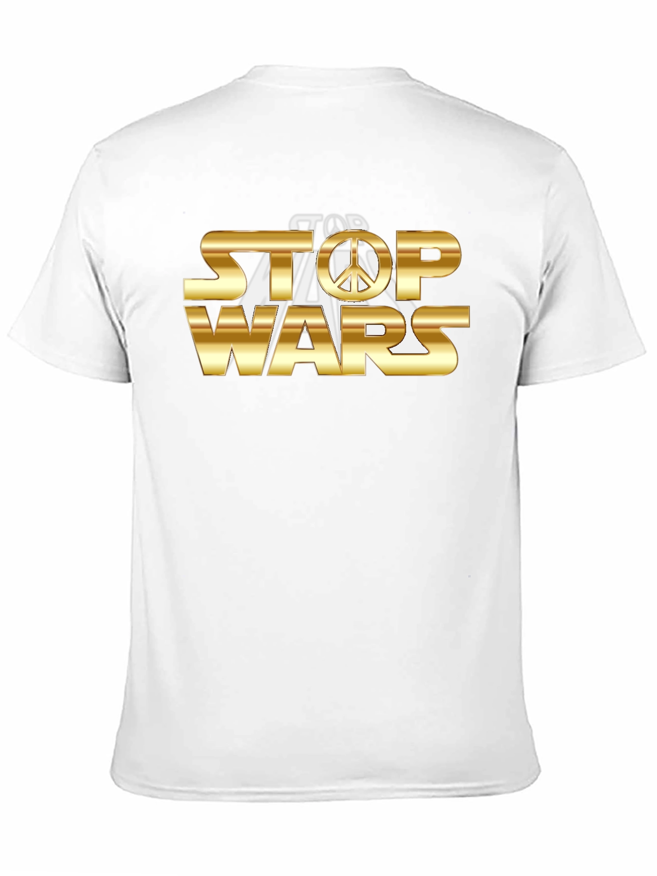 Stop Wars Peace Sign Graphic Tee