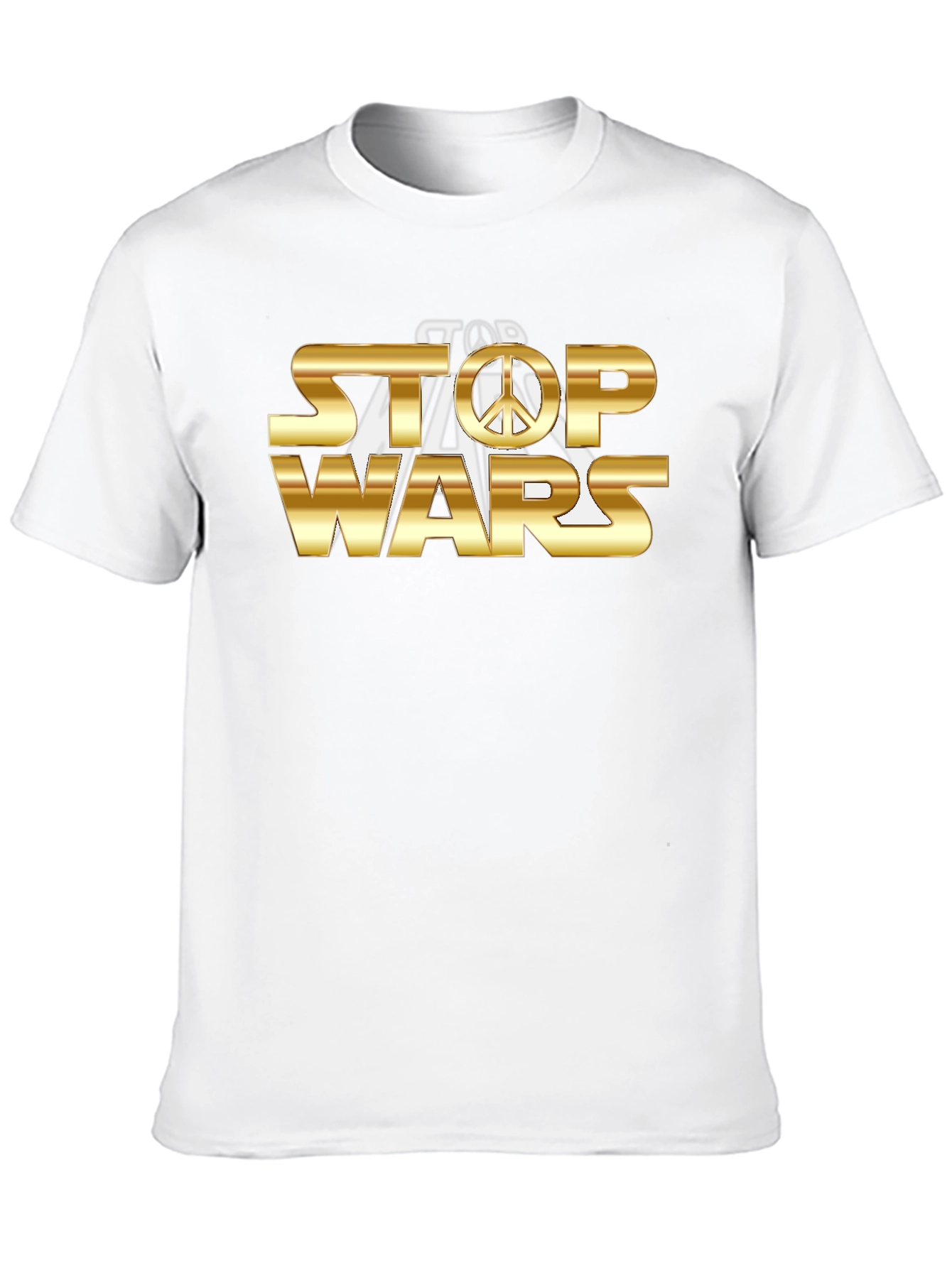 Stop Wars Peace Sign Graphic Tee