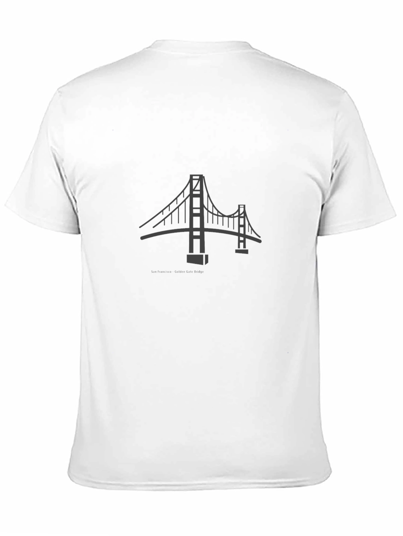 Golden Gate Bridge T-Shirt - Black
