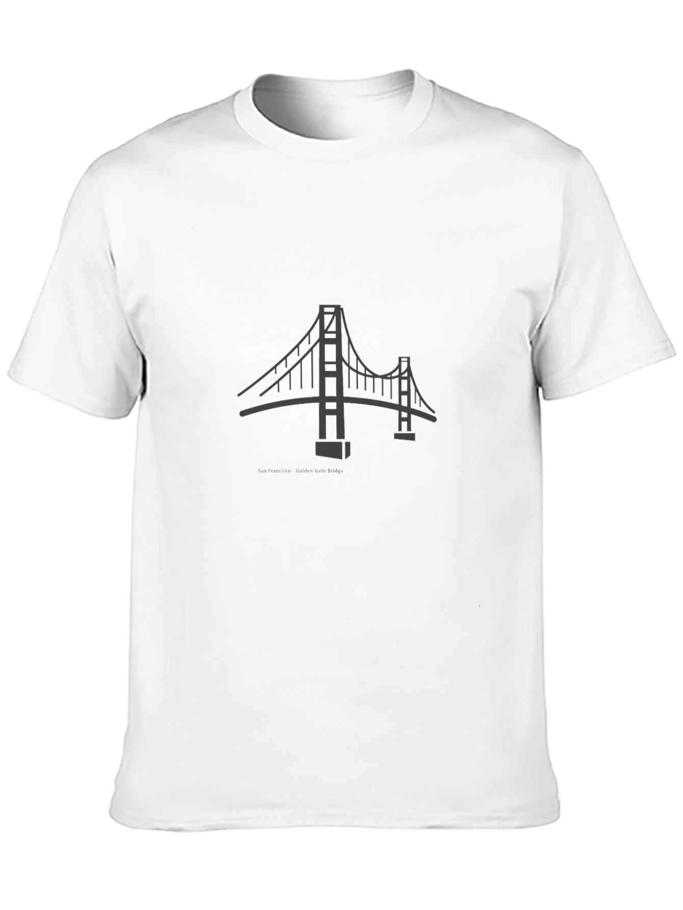 Golden Gate Bridge T-Shirt - Black