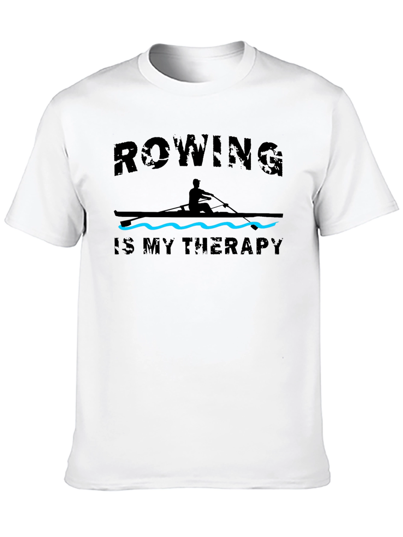 Rowing is My Therapy Graphic T-Shirt