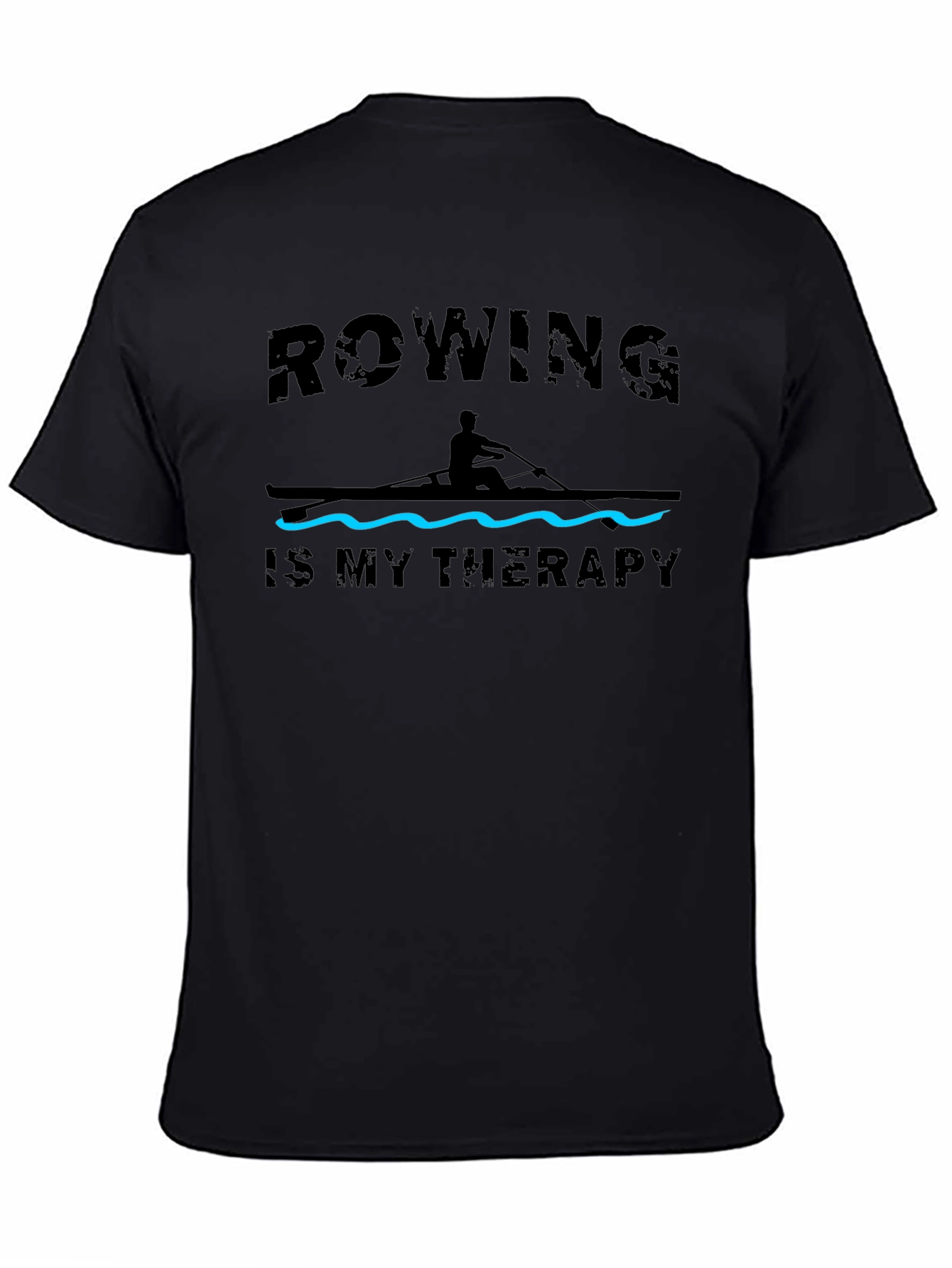 Rowing is My Therapy Graphic T-Shirt