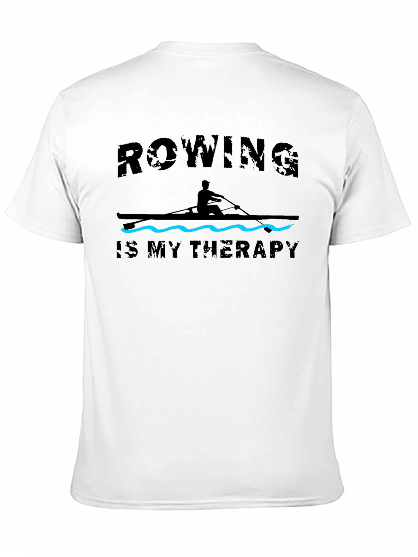 Rowing is My Therapy Graphic T-Shirt