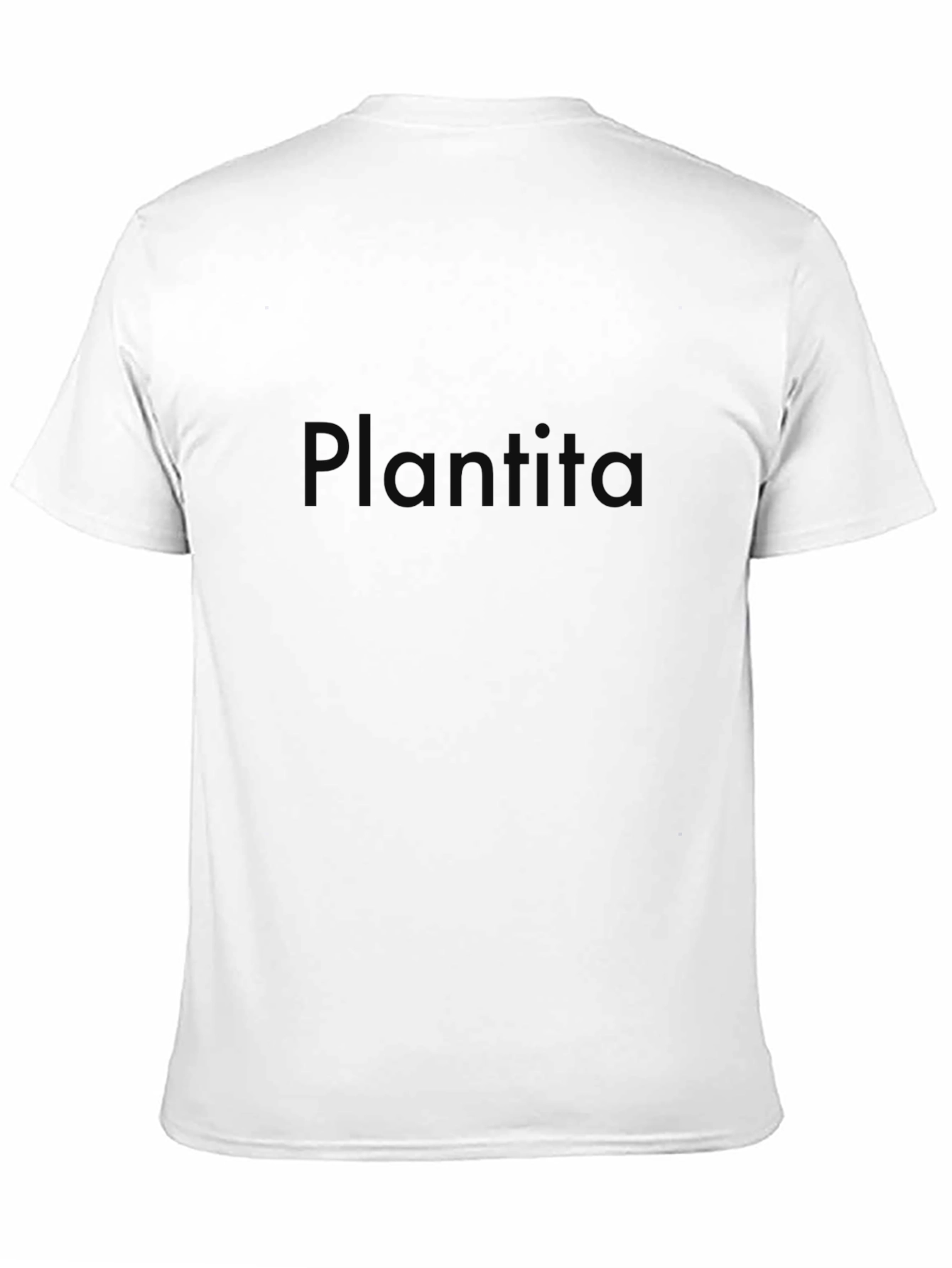 Plantita Black T-Shirt: Simple Style