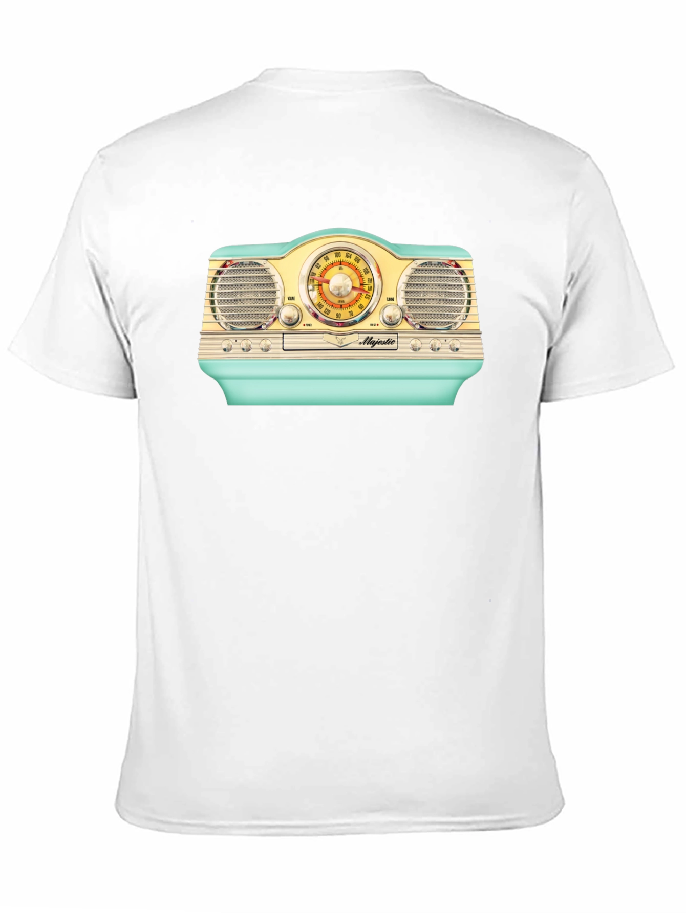 Retro Radio Graphic T-Shirt - Classic Style
