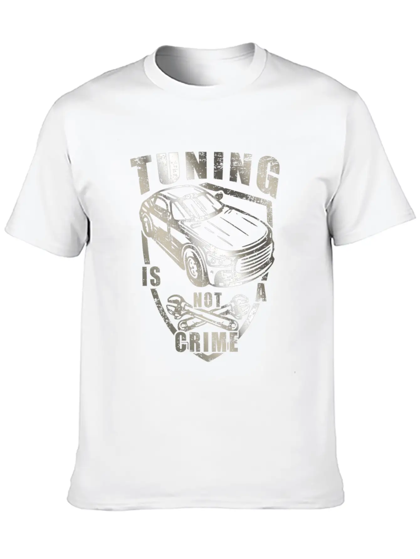 Tuning Unisex Casual T-Shirt – Clean Design For Daily Comfort