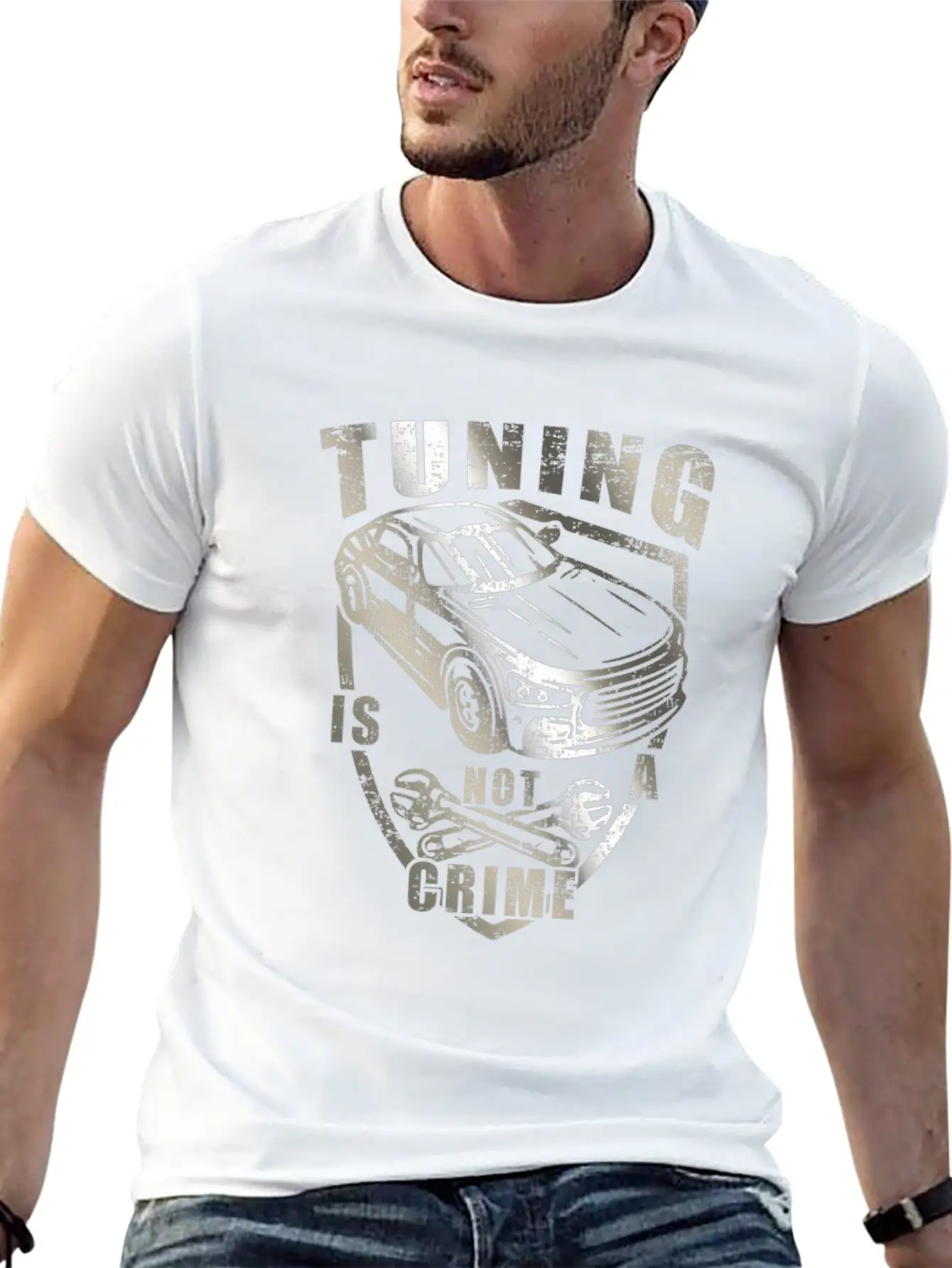 Tuning Unisex Casual T-Shirt – Clean Design For Daily Comfort