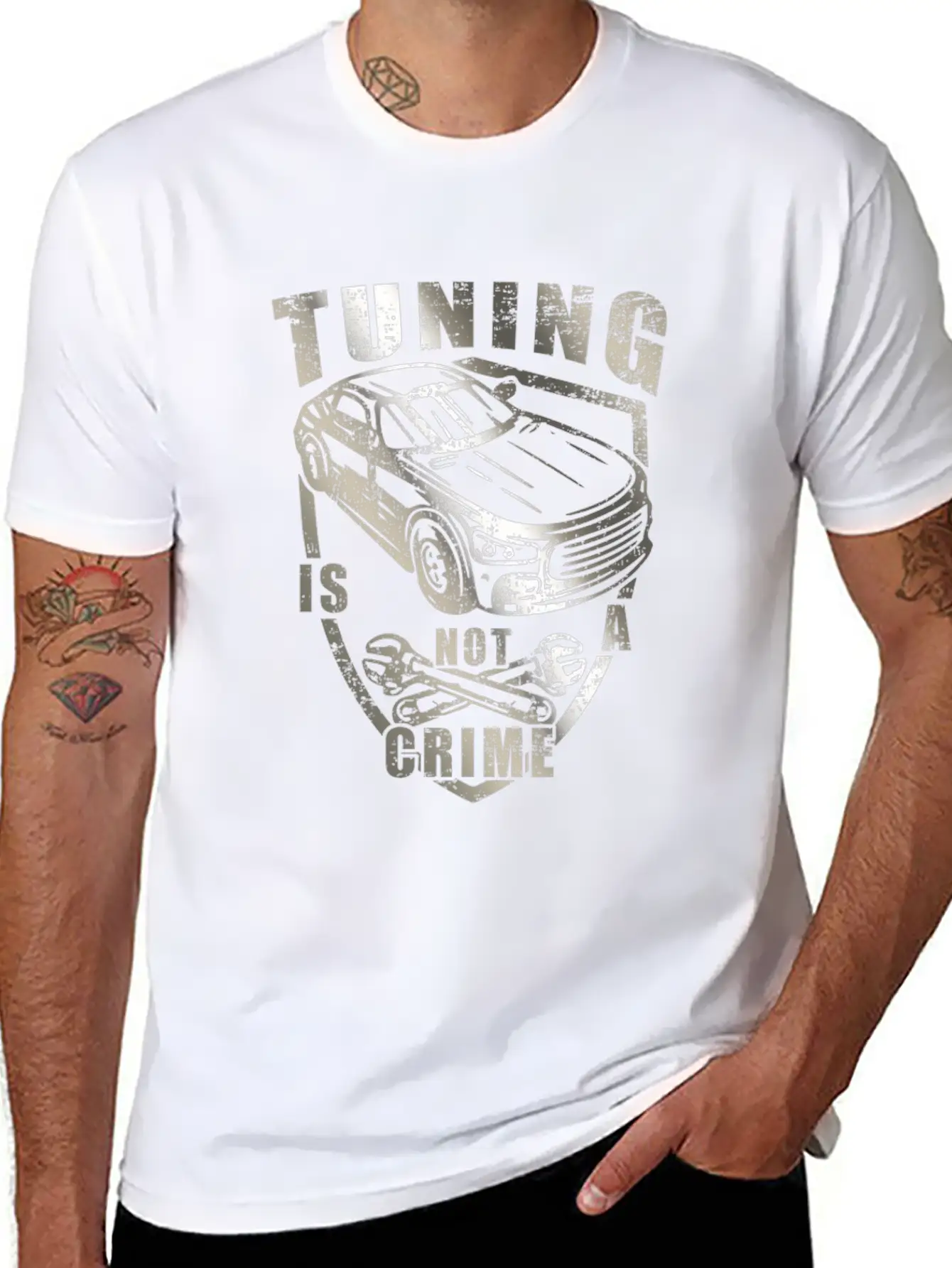 Tuning Unisex Casual T-Shirt – Clean Design For Daily Comfort