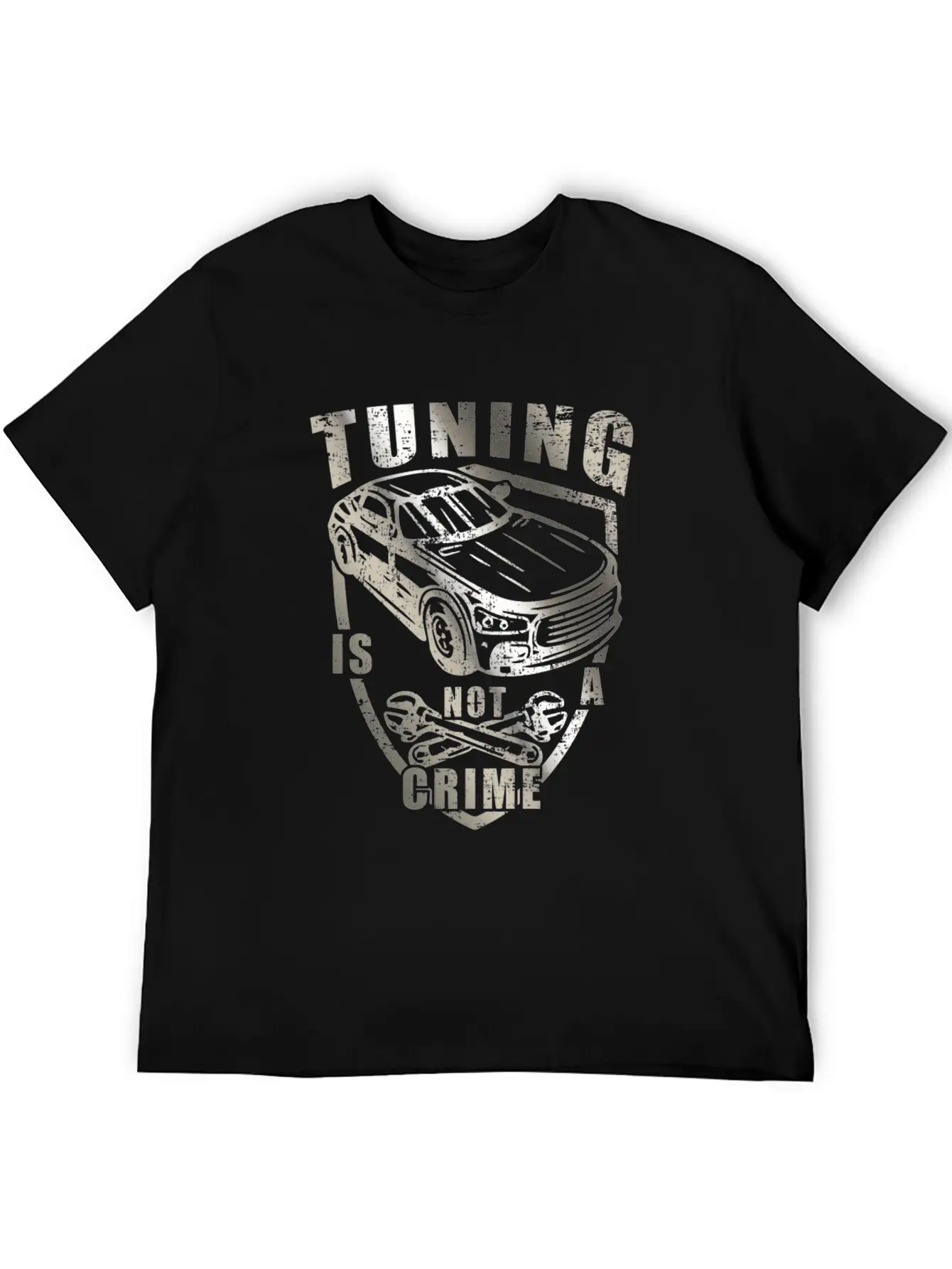 Tuning Unisex Casual T-Shirt – Clean Design For Daily Comfort
