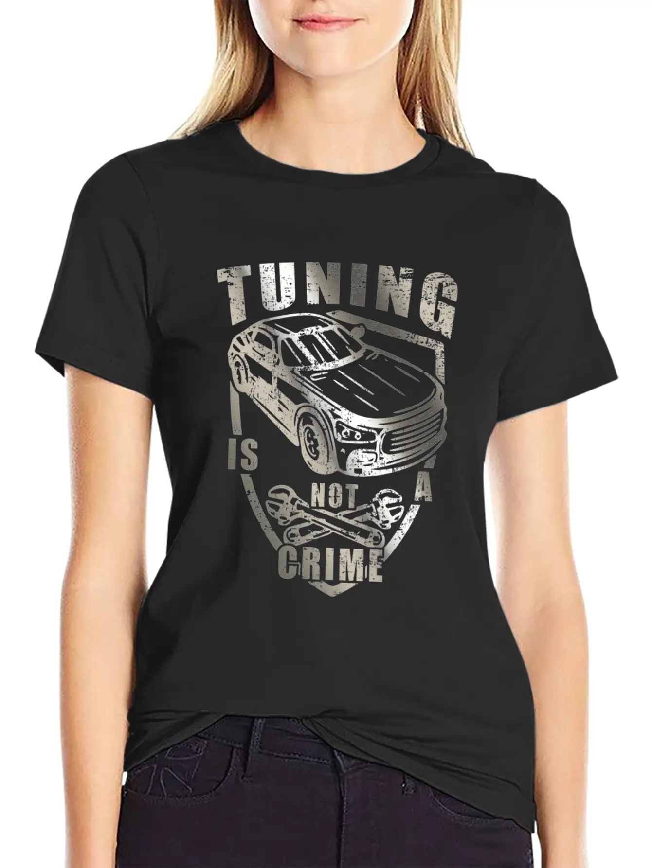 Tuning Unisex Casual T-Shirt – Clean Design For Daily Comfort