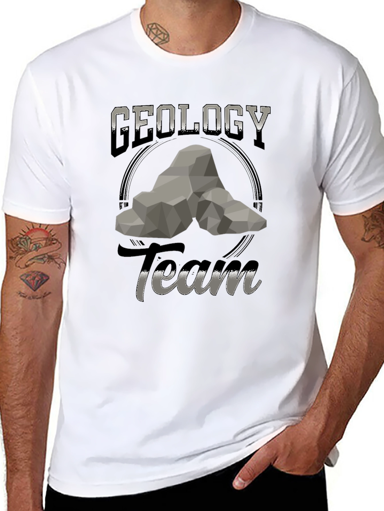 Geology Team Rock Graphic T-Shirt