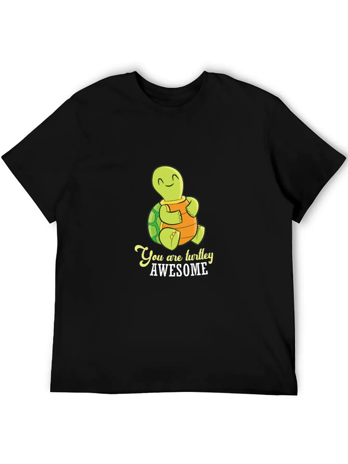 Turtle You Are Turtley Awesome Sea Turtle Unisex Casual T-Shirt – Clean Design For Daily Comfort