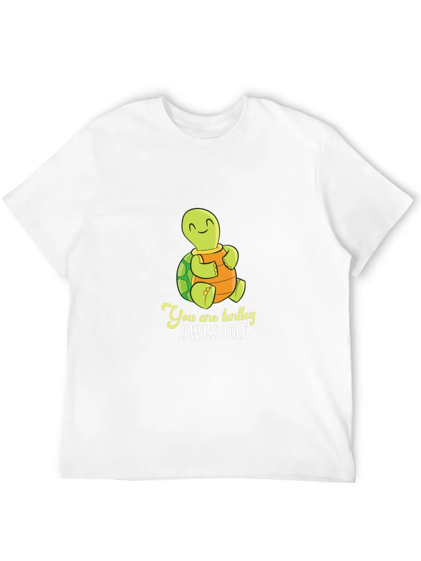 Turtle You Are Turtley Awesome Sea Turtle Unisex Casual T-Shirt – Clean Design For Daily Comfort
