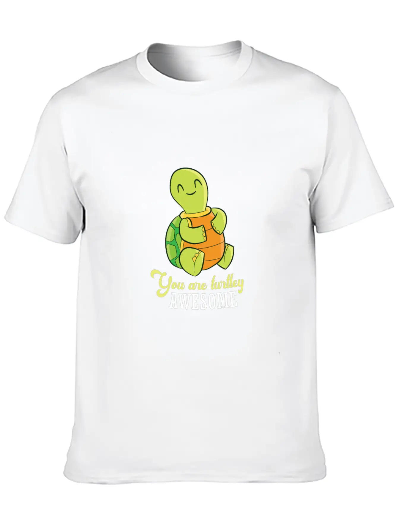 Turtle You Are Turtley Awesome Sea Turtle Unisex Casual T-Shirt – Clean Design For Daily Comfort