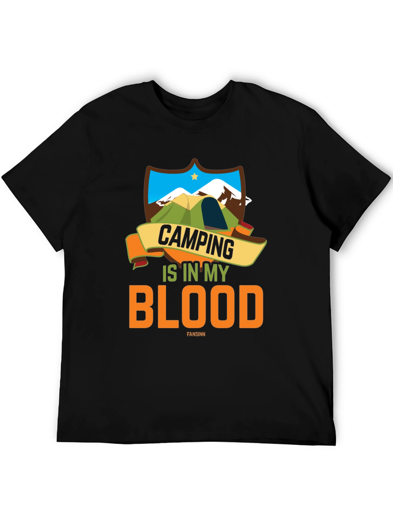 Camping Is In My Blood T-Shirt