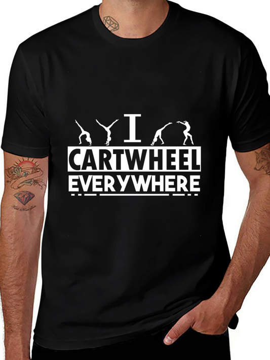 Cartwheel Everywhere Graphic T-Shirt