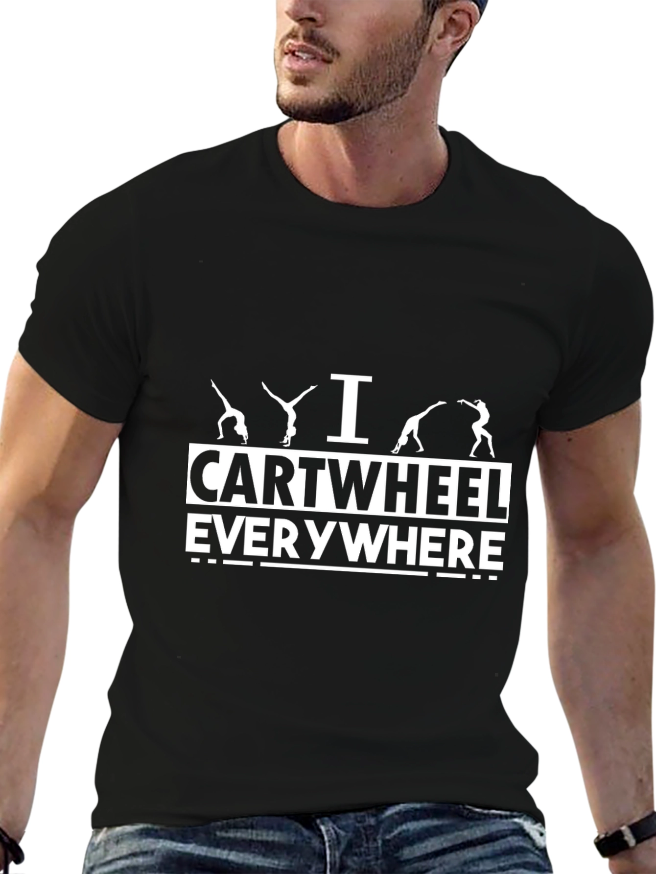 Cartwheel Everywhere Graphic T-Shirt