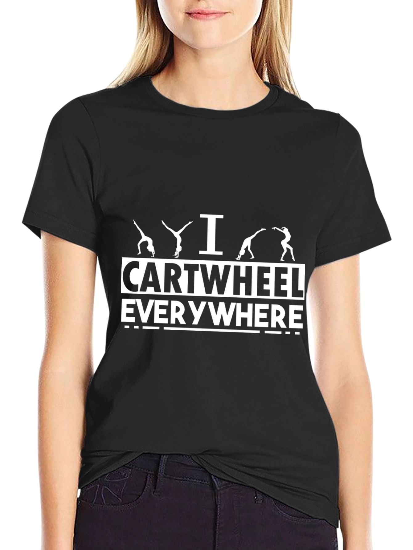 Cartwheel Everywhere Graphic T-Shirt
