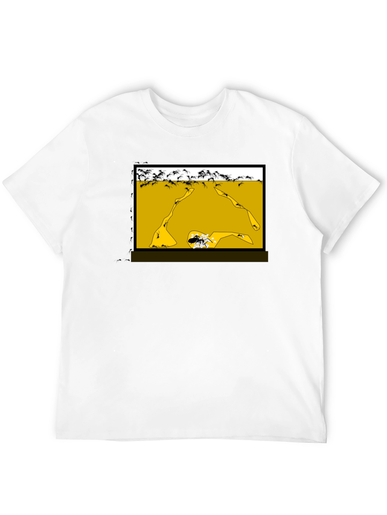Ant Farm T-Shirt: Underground Colony Graphic Tee