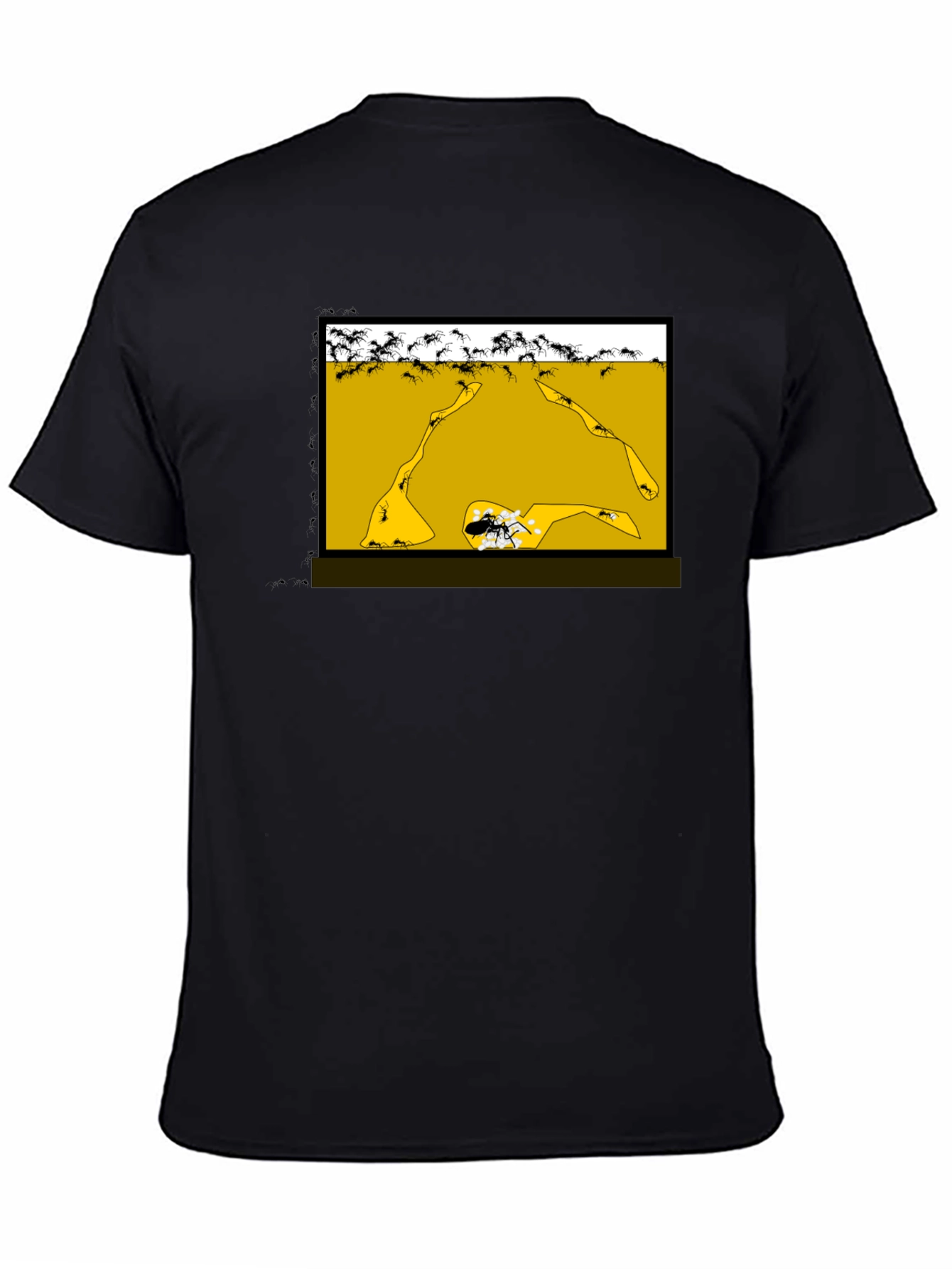 Ant Farm T-Shirt: Underground Colony Graphic Tee