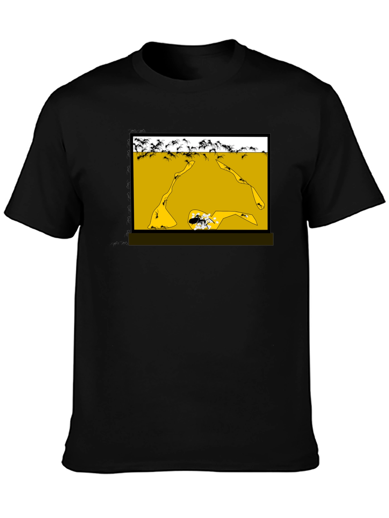 Ant Farm T-Shirt: Underground Colony Graphic Tee