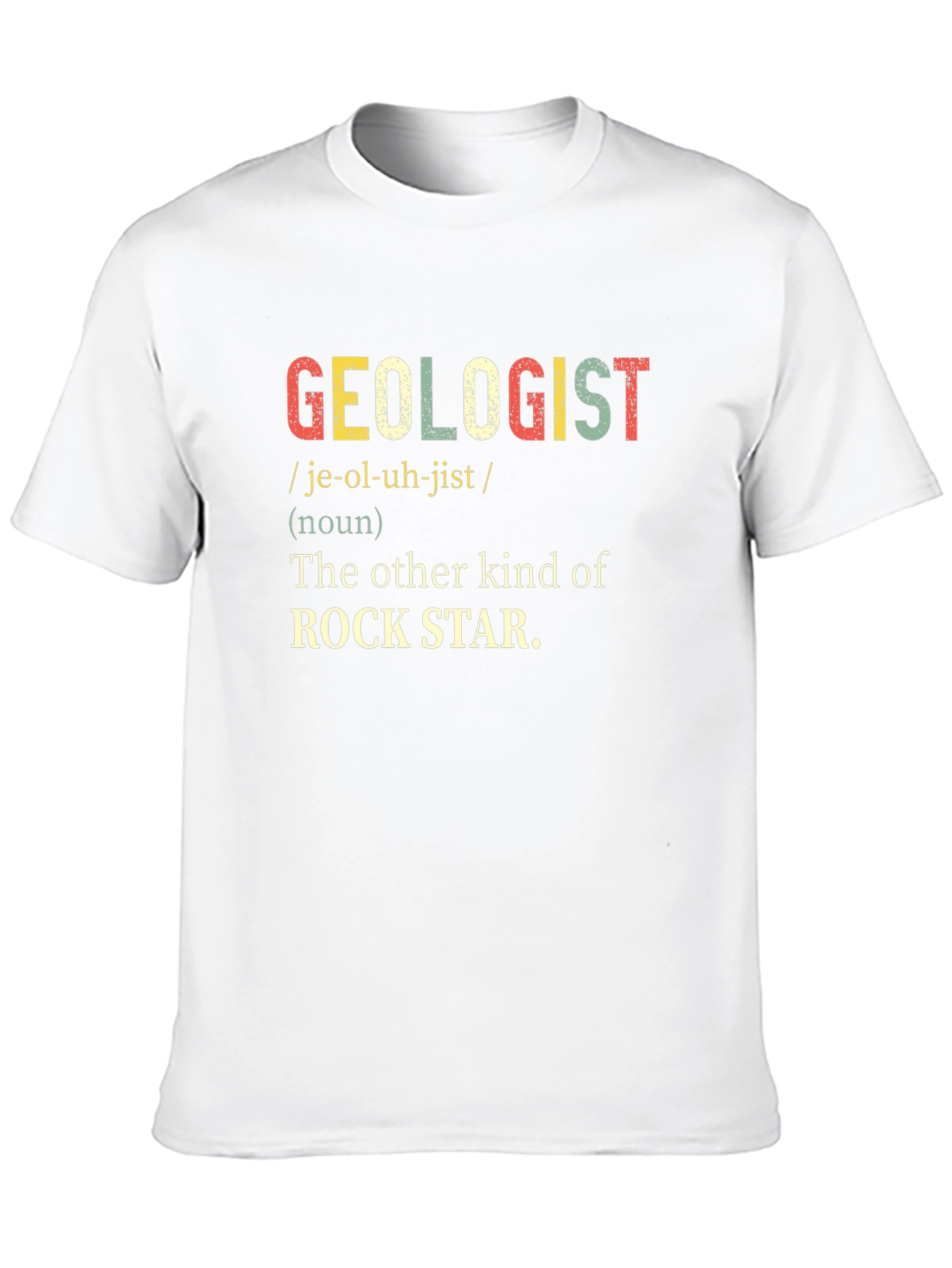 Geologist Rock Star Definition T-Shirt