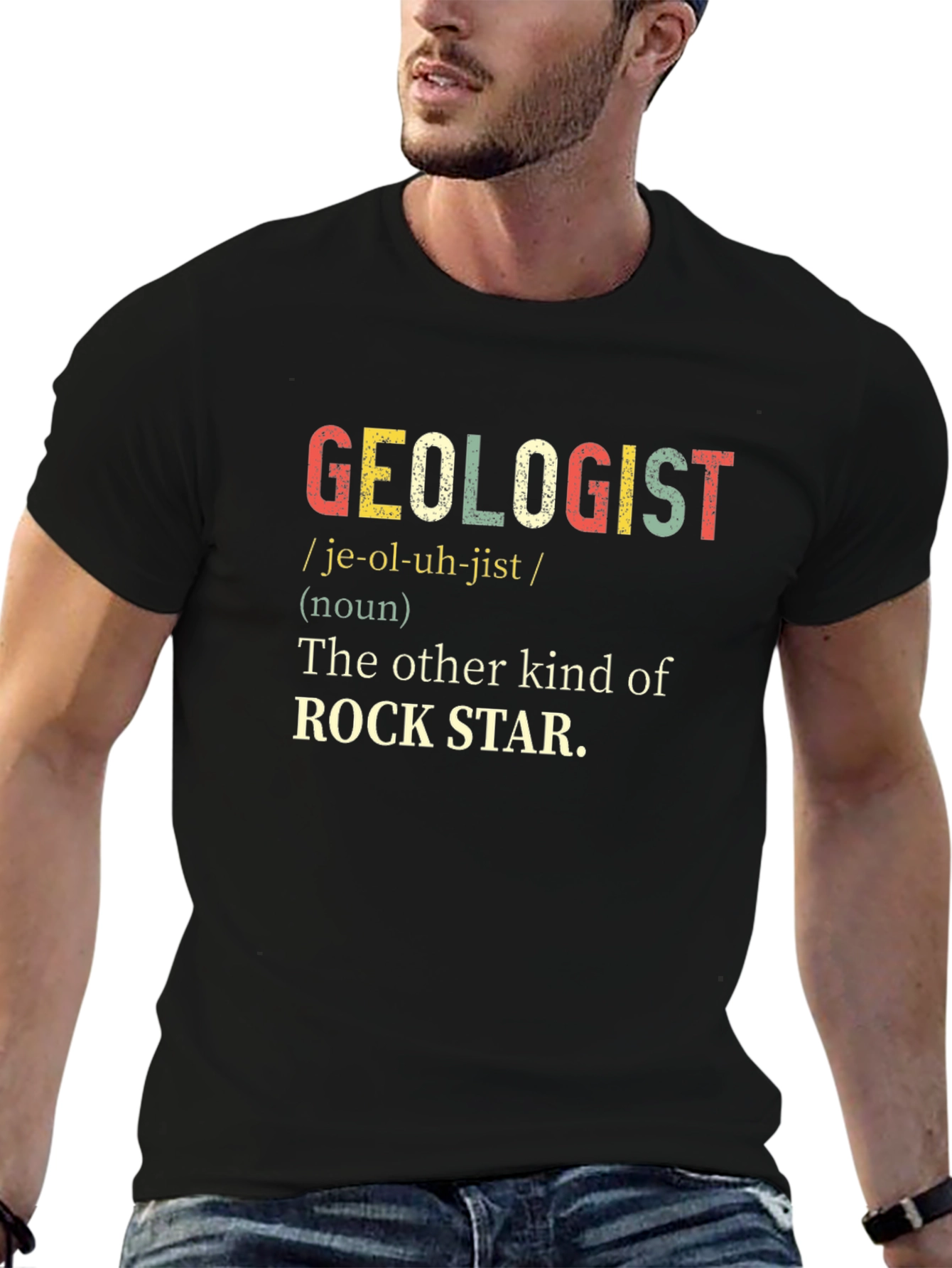 Geologist Rock Star Definition T-Shirt