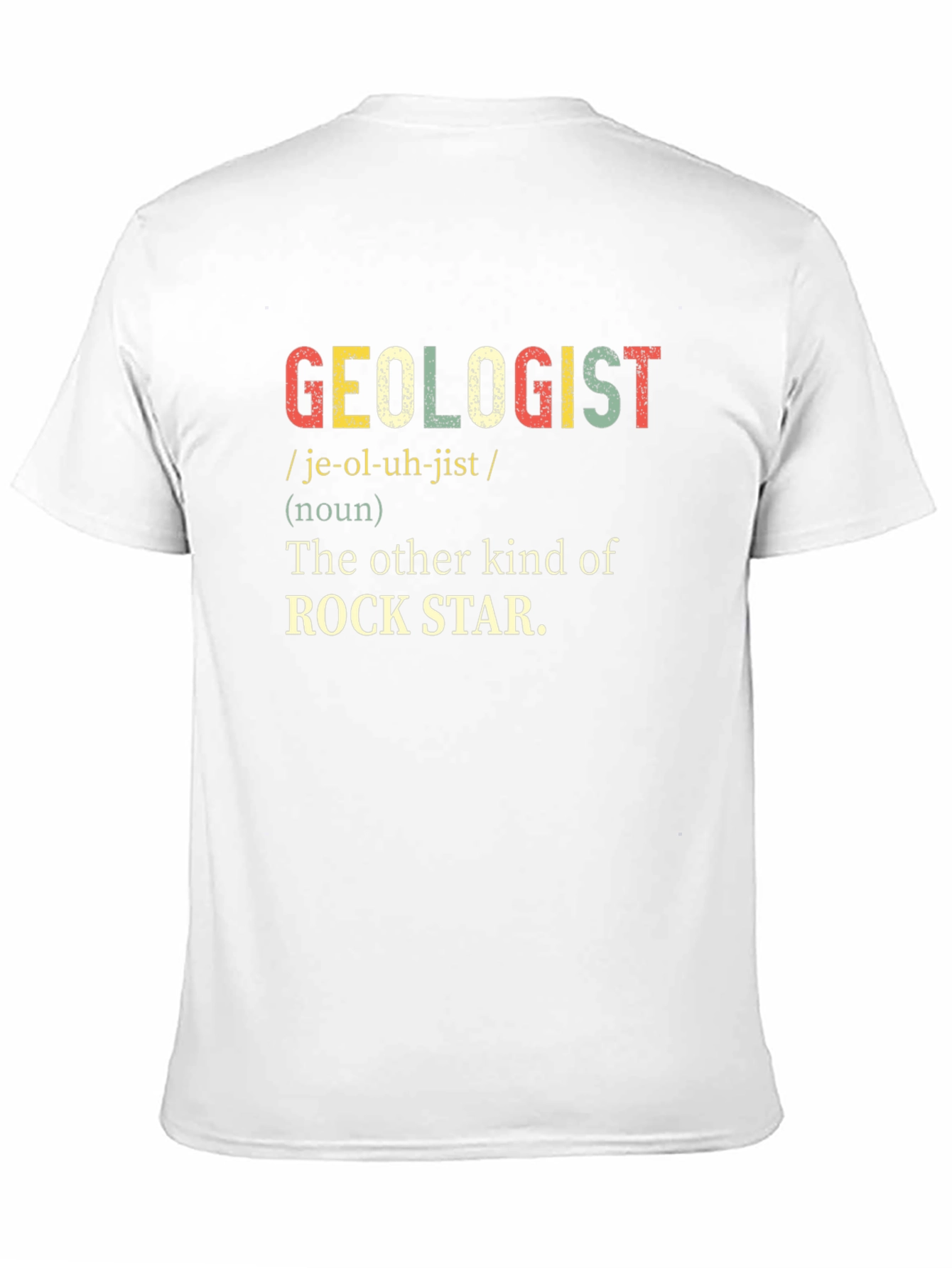 Geologist Rock Star Definition T-Shirt
