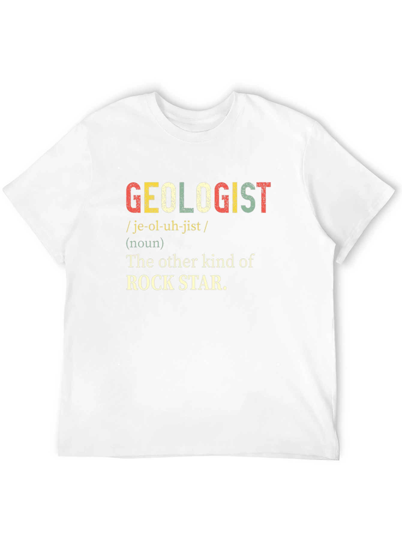Geologist Rock Star Definition T-Shirt