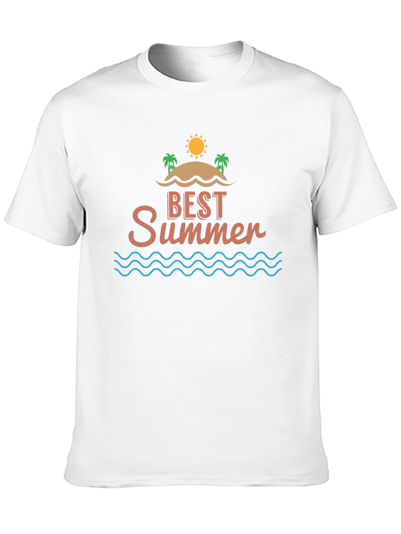 Best Summer T-Shirt - Beach Design - Classic Fit