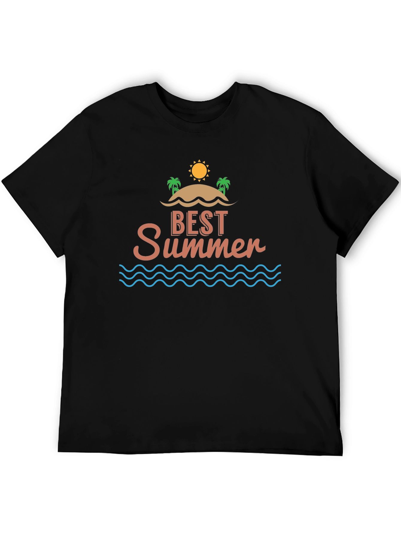 Best Summer T-Shirt - Beach Design - Classic Fit