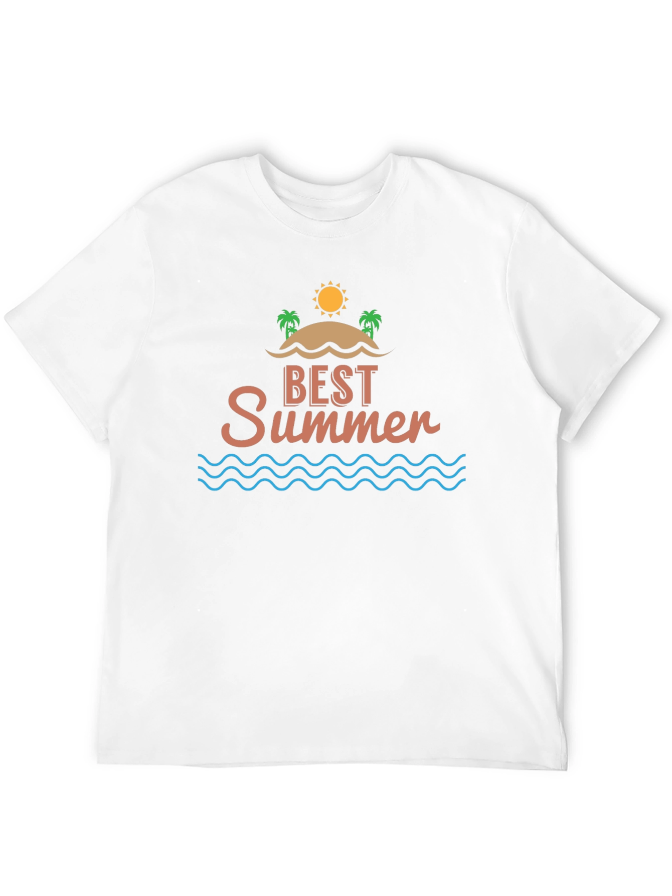 Best Summer T-Shirt - Beach Design - Classic Fit