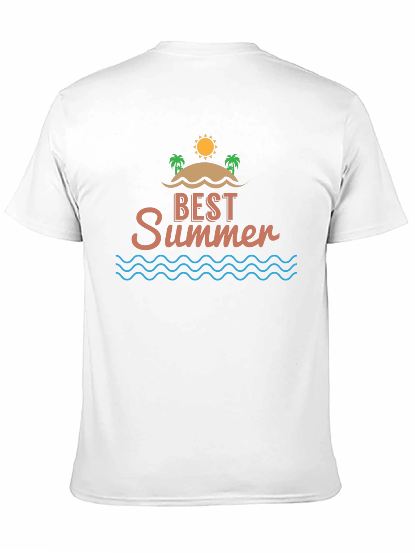 Best Summer T-Shirt - Beach Design - Classic Fit
