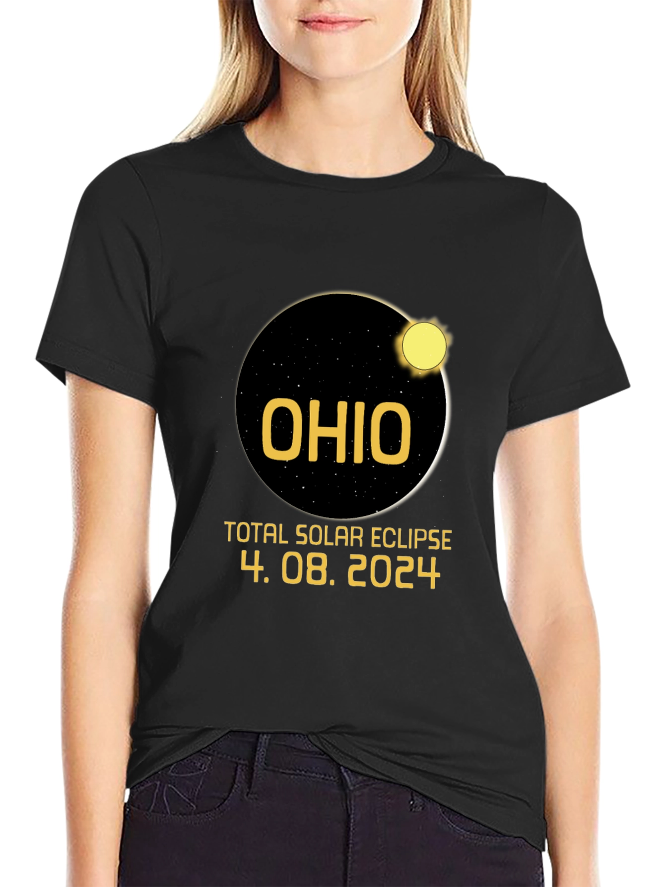 Ohio Total Solar Eclipse 2024 T-Shirt