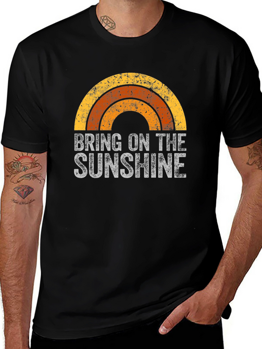 Retro Bring On The Sunshine Graphic Tee
