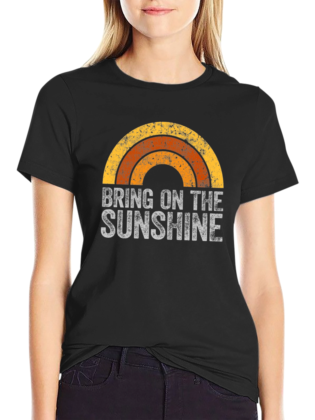 Retro Bring On The Sunshine Graphic Tee