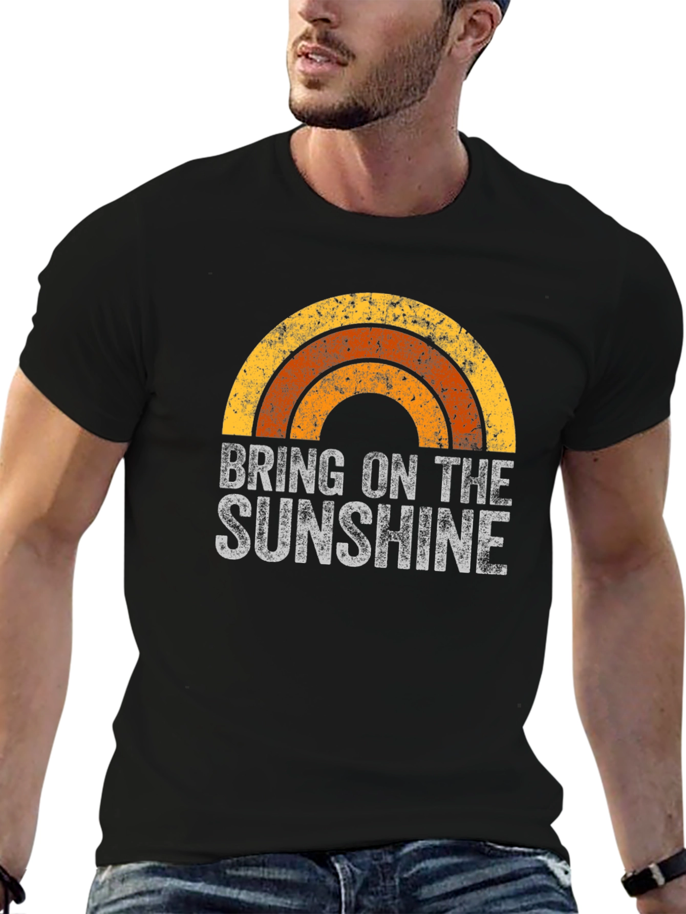 Retro Bring On The Sunshine Graphic Tee