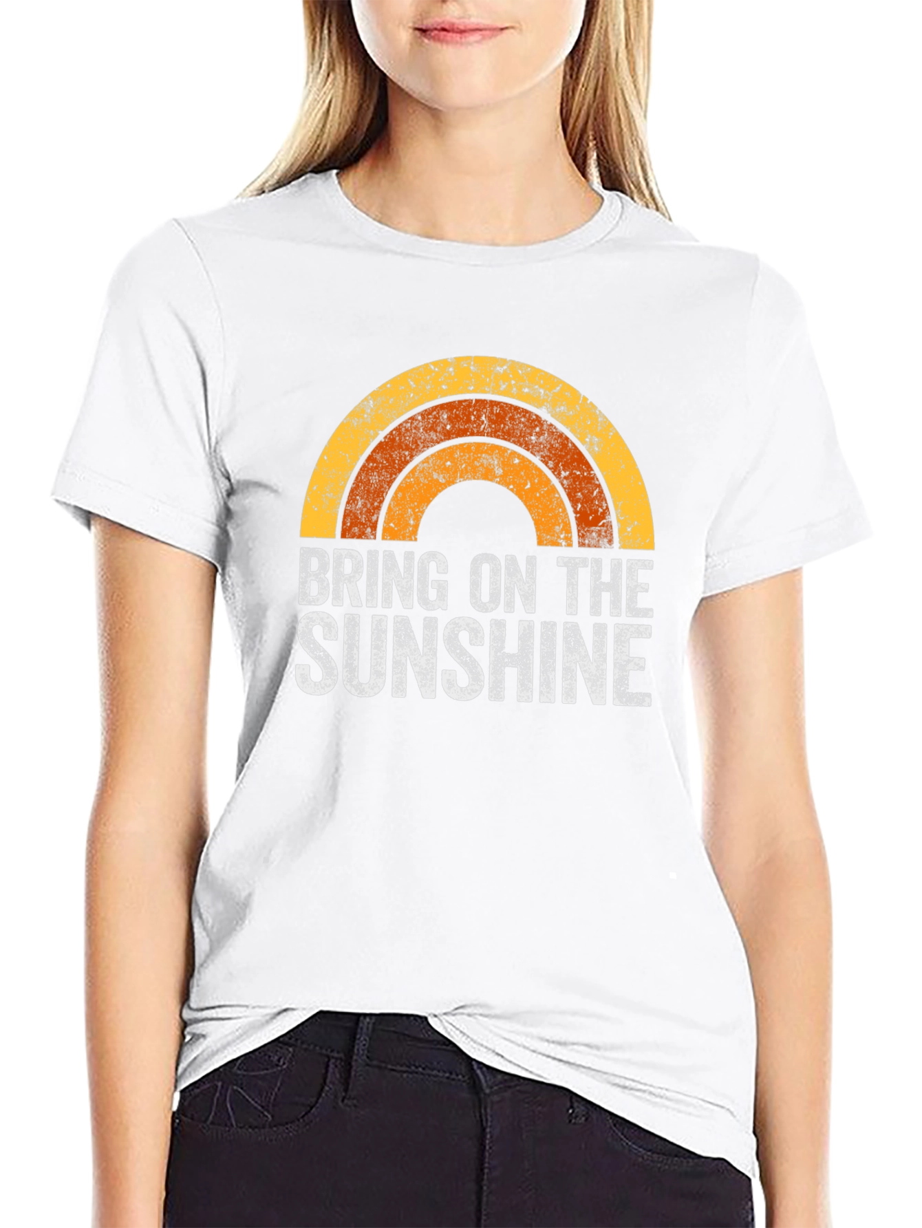 Retro Bring On The Sunshine Graphic Tee