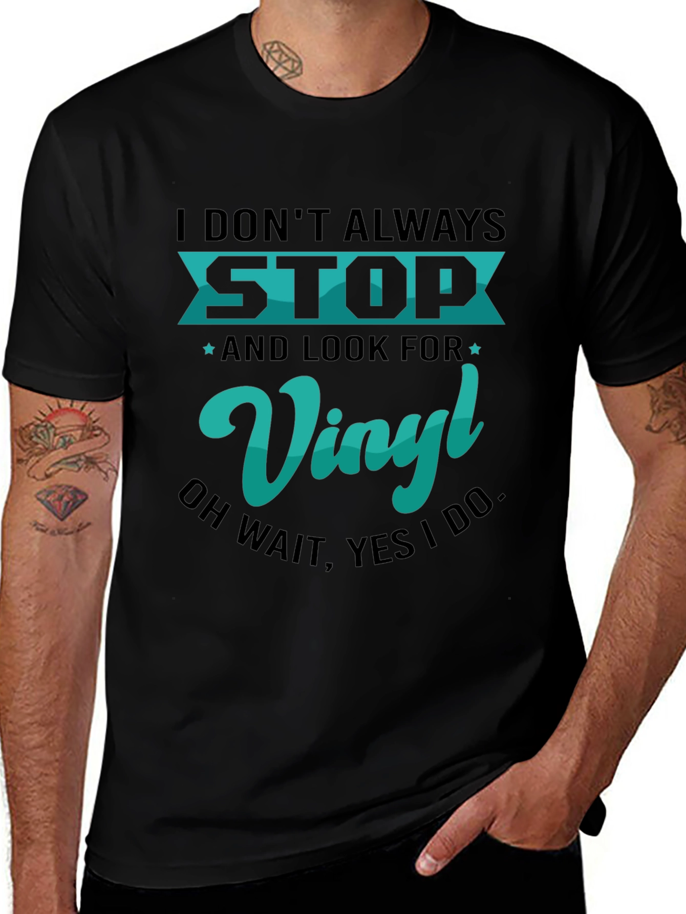Vinyl Record Collector T-Shirt
