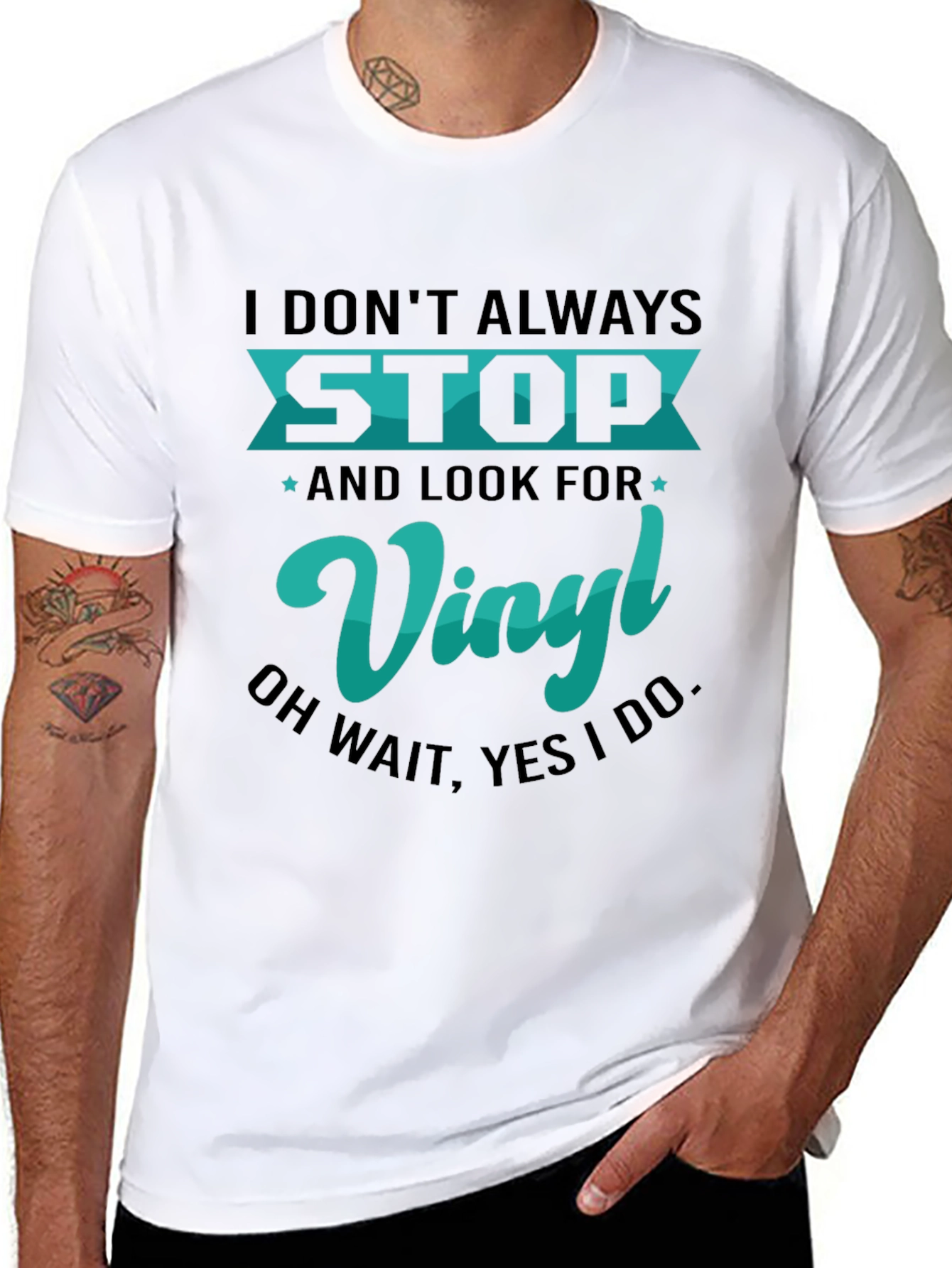 Vinyl Record Collector T-Shirt